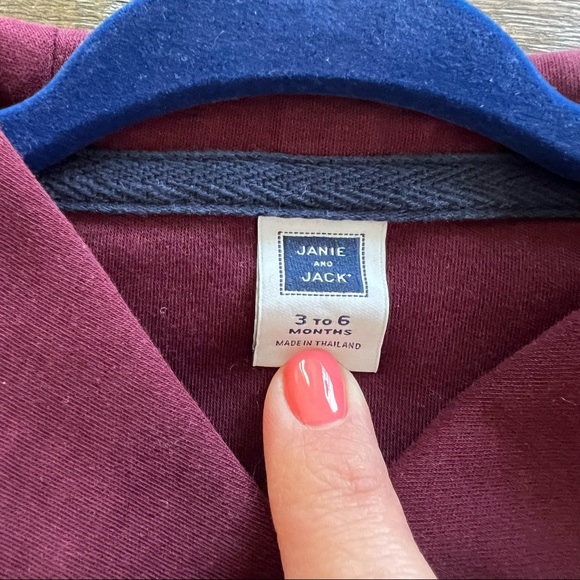 Janie and Jack shawl collar jumpsuit - Picture 2 of 2